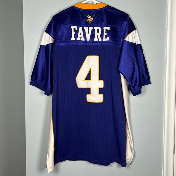 Reebok Other - Vintage Minnesota Vikings Jersey Brett Farvre #4